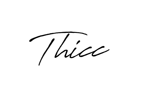 How to make Thicc name signature. Use Antro_Vectra_Bolder style for creating short signs online. This is the latest handwritten sign. Thicc signature style 7 images and pictures png
