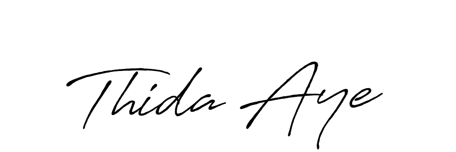 You can use this online signature creator to create a handwritten signature for the name Thida Aye. This is the best online autograph maker. Thida Aye signature style 7 images and pictures png