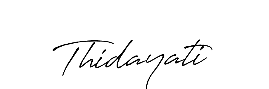 You should practise on your own different ways (Antro_Vectra_Bolder) to write your name (Thidayati) in signature. don't let someone else do it for you. Thidayati signature style 7 images and pictures png