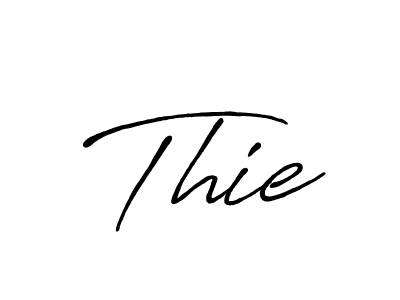 It looks lik you need a new signature style for name Thie. Design unique handwritten (Antro_Vectra_Bolder) signature with our free signature maker in just a few clicks. Thie signature style 7 images and pictures png
