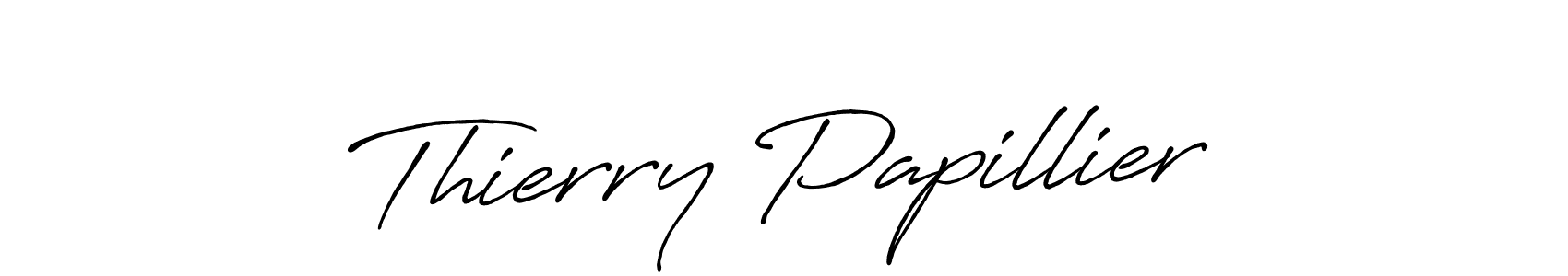 Use a signature maker to create a handwritten signature online. With this signature software, you can design (Antro_Vectra_Bolder) your own signature for name Thierry Papillier. Thierry Papillier signature style 7 images and pictures png