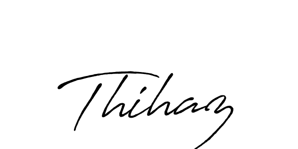 It looks lik you need a new signature style for name Thihaz. Design unique handwritten (Antro_Vectra_Bolder) signature with our free signature maker in just a few clicks. Thihaz signature style 7 images and pictures png