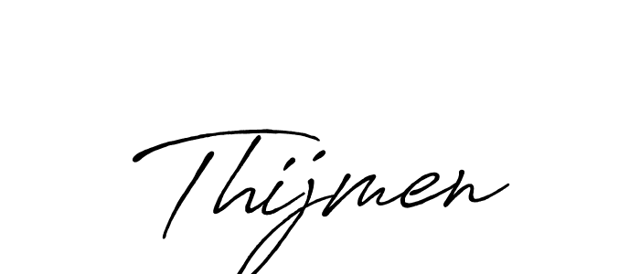 Also You can easily find your signature by using the search form. We will create Thijmen name handwritten signature images for you free of cost using Antro_Vectra_Bolder sign style. Thijmen signature style 7 images and pictures png