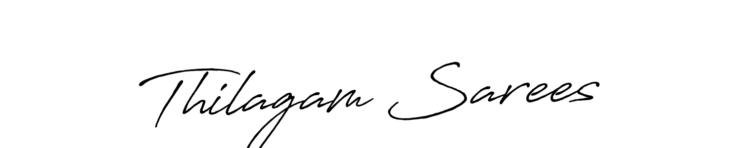 Also You can easily find your signature by using the search form. We will create Thilagam Sarees name handwritten signature images for you free of cost using Antro_Vectra_Bolder sign style. Thilagam Sarees signature style 7 images and pictures png