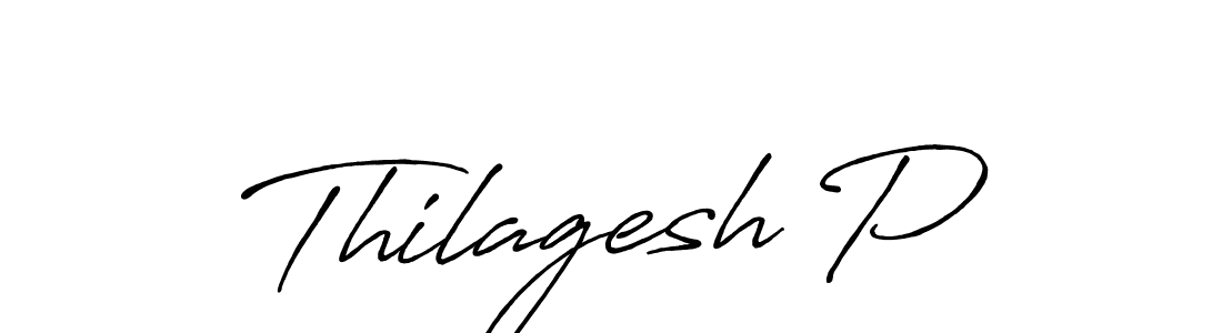 Once you've used our free online signature maker to create your best signature Antro_Vectra_Bolder style, it's time to enjoy all of the benefits that Thilagesh P name signing documents. Thilagesh P signature style 7 images and pictures png