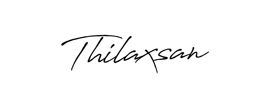 You should practise on your own different ways (Antro_Vectra_Bolder) to write your name (Thilaxsan) in signature. don't let someone else do it for you. Thilaxsan signature style 7 images and pictures png