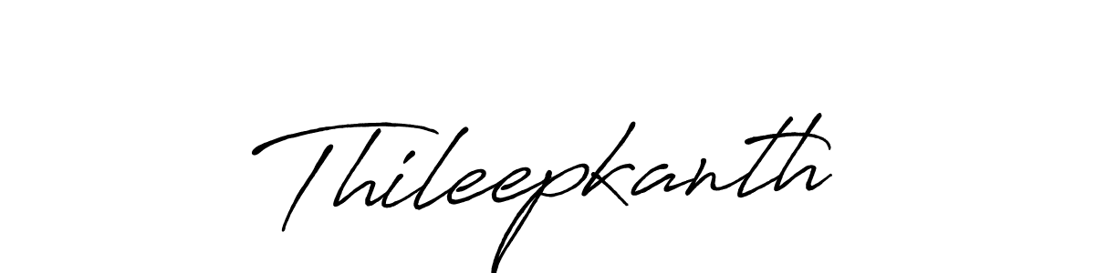 Also we have Thileepkanth name is the best signature style. Create professional handwritten signature collection using Antro_Vectra_Bolder autograph style. Thileepkanth signature style 7 images and pictures png