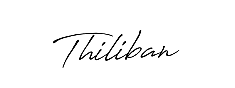 How to Draw Thiliban signature style? Antro_Vectra_Bolder is a latest design signature styles for name Thiliban. Thiliban signature style 7 images and pictures png