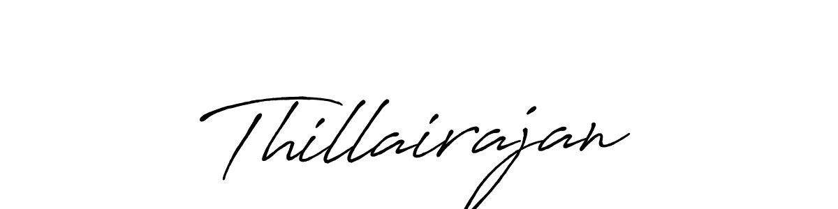 How to Draw Thillairajan signature style? Antro_Vectra_Bolder is a latest design signature styles for name Thillairajan. Thillairajan signature style 7 images and pictures png