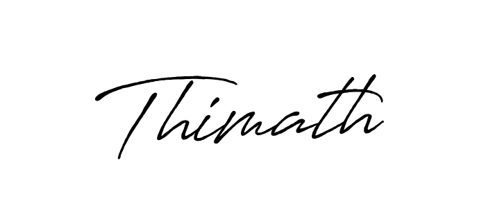 How to make Thimath signature? Antro_Vectra_Bolder is a professional autograph style. Create handwritten signature for Thimath name. Thimath signature style 7 images and pictures png