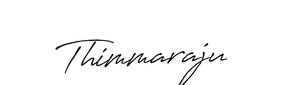 Design your own signature with our free online signature maker. With this signature software, you can create a handwritten (Antro_Vectra_Bolder) signature for name Thimmaraju. Thimmaraju signature style 7 images and pictures png