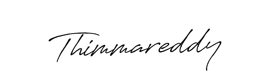 Create a beautiful signature design for name Thimmareddy. With this signature (Antro_Vectra_Bolder) fonts, you can make a handwritten signature for free. Thimmareddy signature style 7 images and pictures png