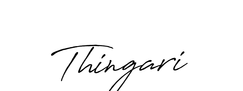 Once you've used our free online signature maker to create your best signature Antro_Vectra_Bolder style, it's time to enjoy all of the benefits that Thingari name signing documents. Thingari signature style 7 images and pictures png