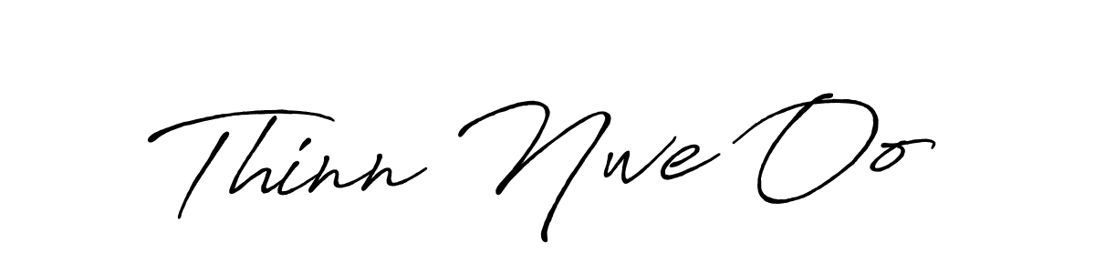 This is the best signature style for the Thinn Nwe Oo name. Also you like these signature font (Antro_Vectra_Bolder). Mix name signature. Thinn Nwe Oo signature style 7 images and pictures png