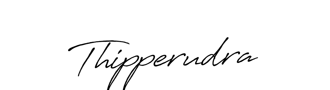 How to make Thipperudra name signature. Use Antro_Vectra_Bolder style for creating short signs online. This is the latest handwritten sign. Thipperudra signature style 7 images and pictures png