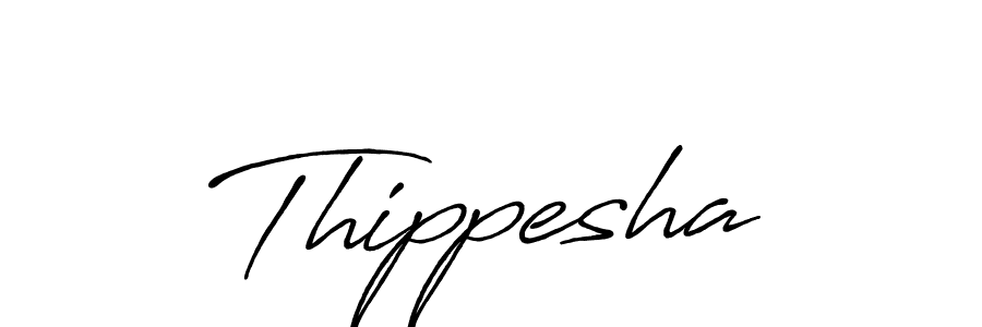 It looks lik you need a new signature style for name Thippesha. Design unique handwritten (Antro_Vectra_Bolder) signature with our free signature maker in just a few clicks. Thippesha signature style 7 images and pictures png
