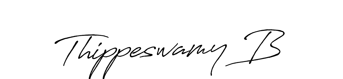 You should practise on your own different ways (Antro_Vectra_Bolder) to write your name (Thippeswamy B) in signature. don't let someone else do it for you. Thippeswamy B signature style 7 images and pictures png