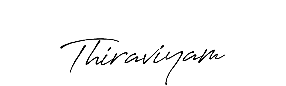 It looks lik you need a new signature style for name Thiraviyam. Design unique handwritten (Antro_Vectra_Bolder) signature with our free signature maker in just a few clicks. Thiraviyam signature style 7 images and pictures png