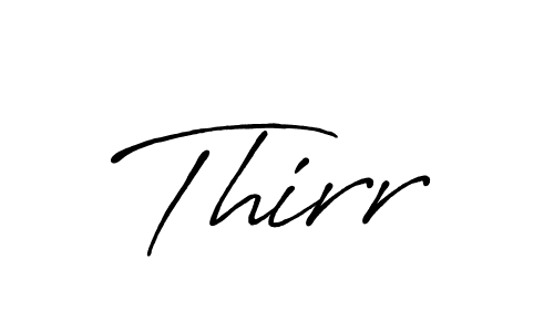 Design your own signature with our free online signature maker. With this signature software, you can create a handwritten (Antro_Vectra_Bolder) signature for name Thirr. Thirr signature style 7 images and pictures png