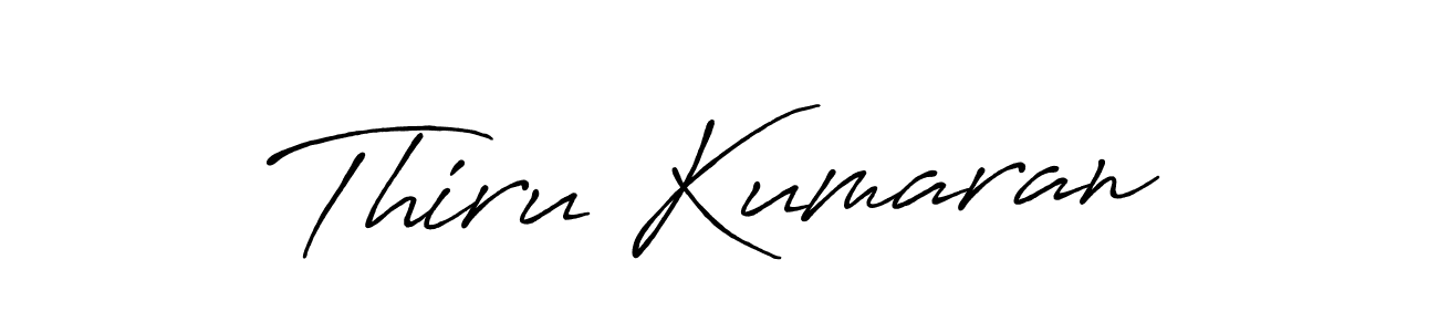 if you are searching for the best signature style for your name Thiru Kumaran. so please give up your signature search. here we have designed multiple signature styles  using Antro_Vectra_Bolder. Thiru Kumaran signature style 7 images and pictures png