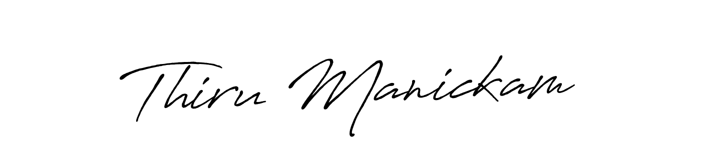 It looks lik you need a new signature style for name Thiru Manickam. Design unique handwritten (Antro_Vectra_Bolder) signature with our free signature maker in just a few clicks. Thiru Manickam signature style 7 images and pictures png