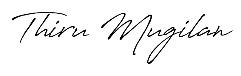 Master the art of signing with Thiru Mugilan written in fluent Antro_Vectra_Bolder script. A great template to practice and refine your handwriting. Thiru Mugilan signature style 7 images and pictures png