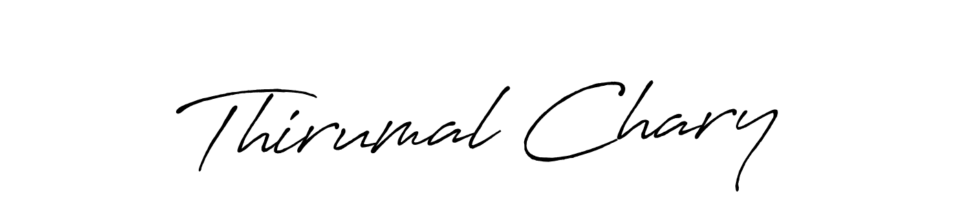 How to make Thirumal Chary signature? Antro_Vectra_Bolder is a professional autograph style. Create handwritten signature for Thirumal Chary name. Thirumal Chary signature style 7 images and pictures png