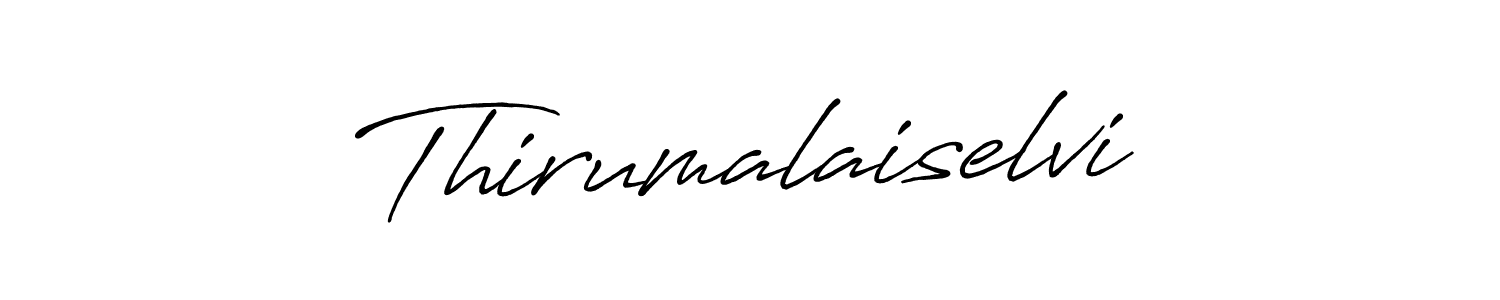 You should practise on your own different ways (Antro_Vectra_Bolder) to write your name (Thirumalaiselvi) in signature. don't let someone else do it for you. Thirumalaiselvi signature style 7 images and pictures png