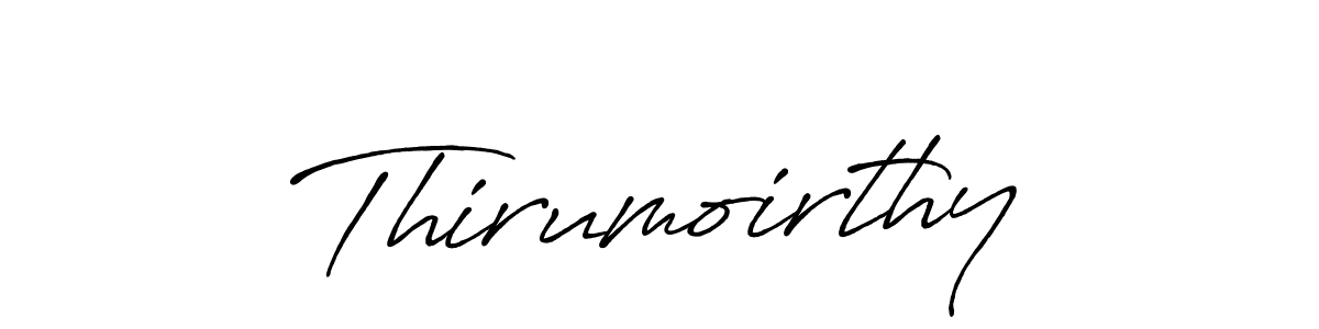 Also You can easily find your signature by using the search form. We will create Thirumoirthy name handwritten signature images for you free of cost using Antro_Vectra_Bolder sign style. Thirumoirthy signature style 7 images and pictures png