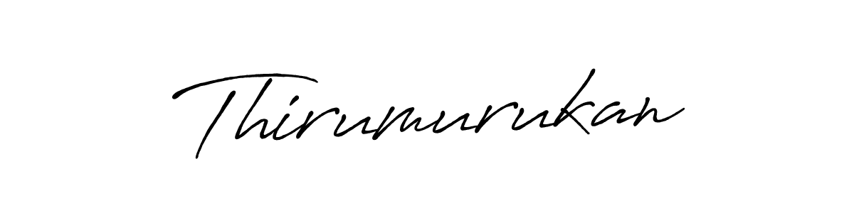 Also we have Thirumurukan name is the best signature style. Create professional handwritten signature collection using Antro_Vectra_Bolder autograph style. Thirumurukan signature style 7 images and pictures png
