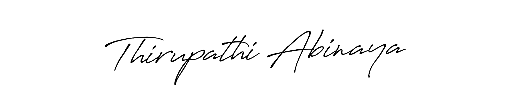 You can use this online signature creator to create a handwritten signature for the name Thirupathi Abinaya. This is the best online autograph maker. Thirupathi Abinaya signature style 7 images and pictures png