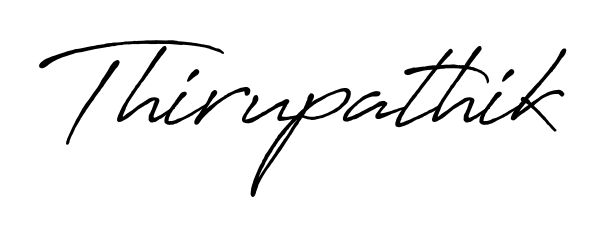 The Antro_Vectra_Bolder lettering style adds unique flourish to name Thirupathik. Stand out with a custom digital autograph made in seconds. Thirupathik signature style 7 images and pictures png