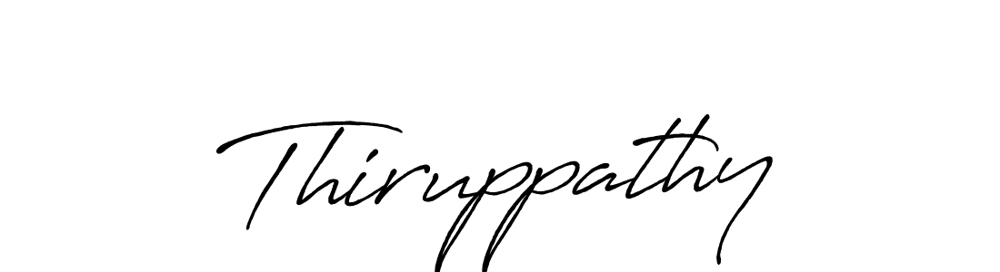 Once you've used our free online signature maker to create your best signature Antro_Vectra_Bolder style, it's time to enjoy all of the benefits that Thiruppathy name signing documents. Thiruppathy signature style 7 images and pictures png