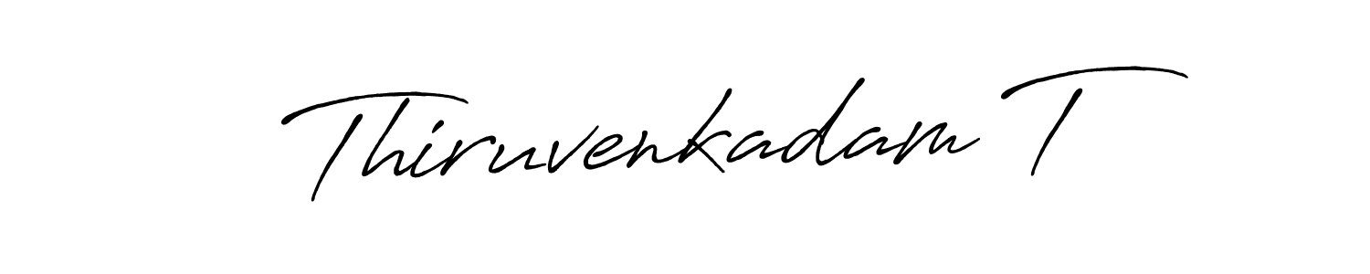 Make a beautiful signature design for name Thiruvenkadam T. Use this online signature maker to create a handwritten signature for free. Thiruvenkadam T signature style 7 images and pictures png