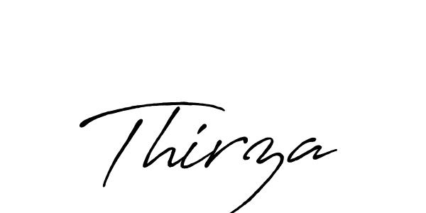 Thirza stylish signature style. Best Handwritten Sign (Antro_Vectra_Bolder) for my name. Handwritten Signature Collection Ideas for my name Thirza. Thirza signature style 7 images and pictures png