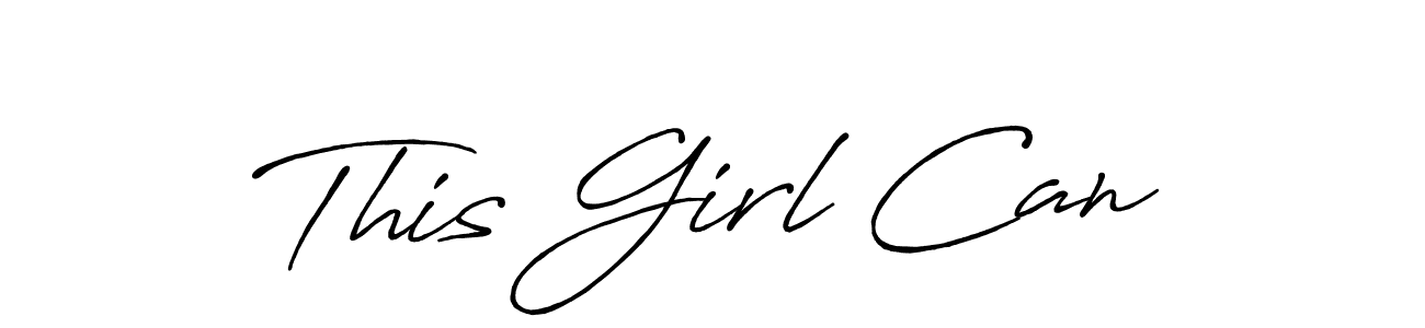 You should practise on your own different ways (Antro_Vectra_Bolder) to write your name (This Girl Can) in signature. don't let someone else do it for you. This Girl Can signature style 7 images and pictures png