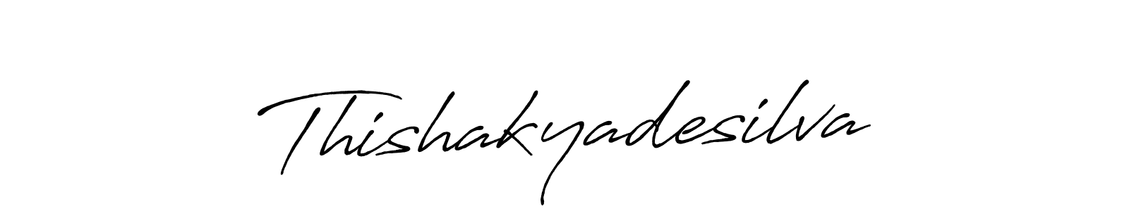 How to make Thishakyadesilva signature? Antro_Vectra_Bolder is a professional autograph style. Create handwritten signature for Thishakyadesilva name. Thishakyadesilva signature style 7 images and pictures png