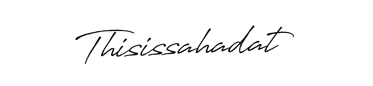 You should practise on your own different ways (Antro_Vectra_Bolder) to write your name (Thisissahadat) in signature. don't let someone else do it for you. Thisissahadat signature style 7 images and pictures png