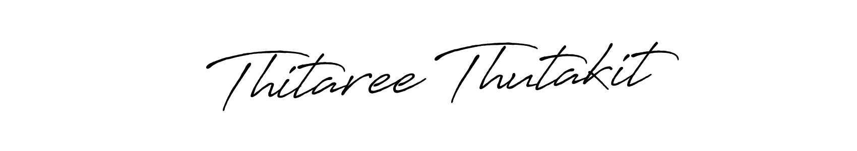 Also we have Thitaree Thutakit name is the best signature style. Create professional handwritten signature collection using Antro_Vectra_Bolder autograph style. Thitaree Thutakit signature style 7 images and pictures png