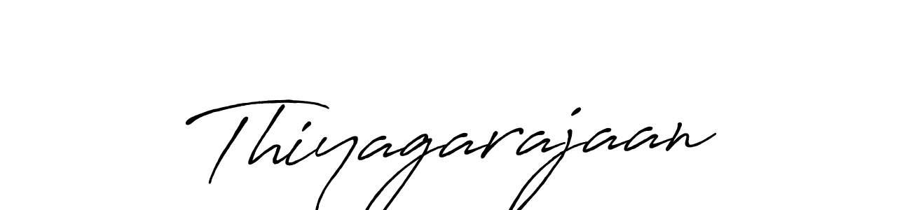 Design your own signature with our free online signature maker. With this signature software, you can create a handwritten (Antro_Vectra_Bolder) signature for name Thiyagarajaan. Thiyagarajaan signature style 7 images and pictures png