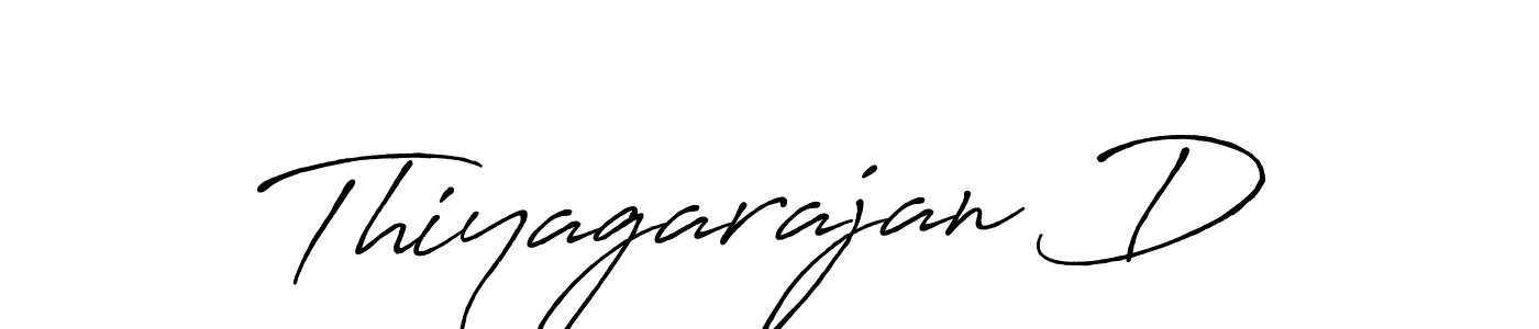 How to make Thiyagarajan D name signature. Use Antro_Vectra_Bolder style for creating short signs online. This is the latest handwritten sign. Thiyagarajan D signature style 7 images and pictures png