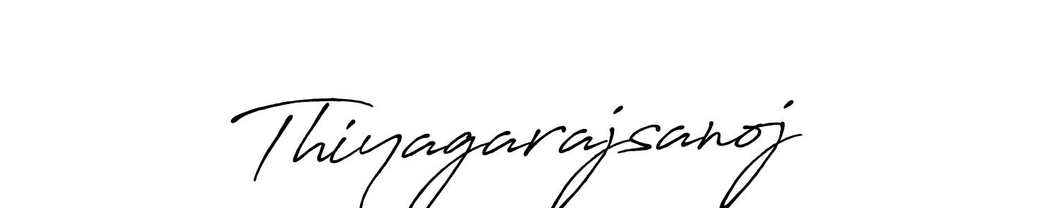 The best way (Antro_Vectra_Bolder) to make a short signature is to pick only two or three words in your name. The name Thiyagarajsanoj include a total of six letters. For converting this name. Thiyagarajsanoj signature style 7 images and pictures png