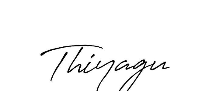 Also we have Thiyagu name is the best signature style. Create professional handwritten signature collection using Antro_Vectra_Bolder autograph style. Thiyagu signature style 7 images and pictures png