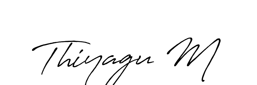 Once you've used our free online signature maker to create your best signature Antro_Vectra_Bolder style, it's time to enjoy all of the benefits that Thiyagu M name signing documents. Thiyagu M signature style 7 images and pictures png