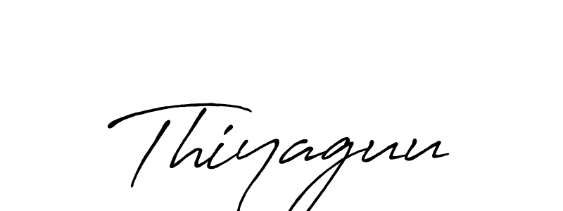 How to make Thiyaguu signature? Antro_Vectra_Bolder is a professional autograph style. Create handwritten signature for Thiyaguu name. Thiyaguu signature style 7 images and pictures png