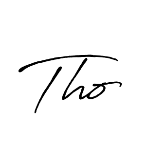 Make a beautiful signature design for name Tho. Use this online signature maker to create a handwritten signature for free. Tho signature style 7 images and pictures png