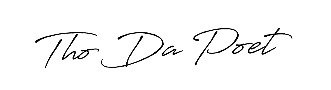 Check out images of Autograph of Tho Da Poet name. Actor Tho Da Poet Signature Style. Antro_Vectra_Bolder is a professional sign style online. Tho Da Poet signature style 7 images and pictures png