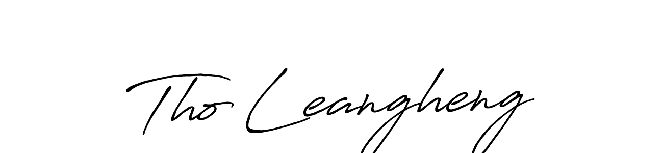 You can use this online signature creator to create a handwritten signature for the name Tho Leangheng. This is the best online autograph maker. Tho Leangheng signature style 7 images and pictures png