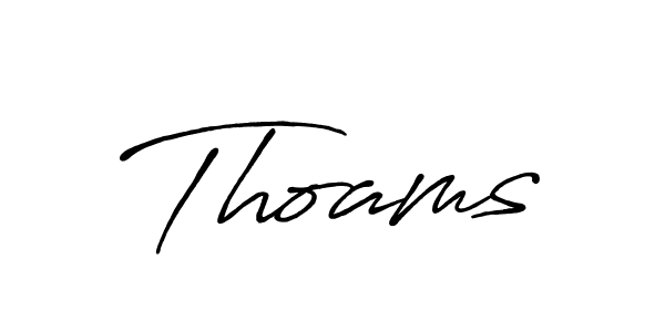 Similarly Antro_Vectra_Bolder is the best handwritten signature design. Signature creator online .You can use it as an online autograph creator for name Thoams. Thoams signature style 7 images and pictures png
