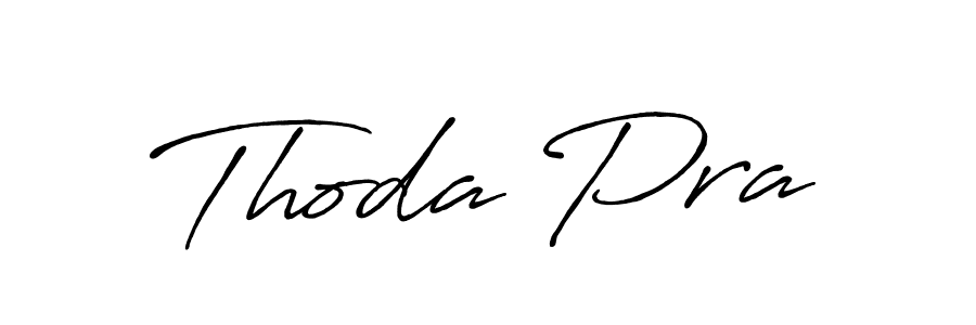Make a beautiful signature design for name Thoda Pra. Use this online signature maker to create a handwritten signature for free. Thoda Pra signature style 7 images and pictures png